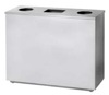 Recycle Bin - 3 Division - Silver