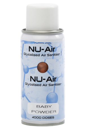 ISP Nu-Air Aerosol Can - Baby Powder - 100ml - 4,000 Metered Doses