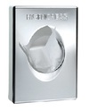 Sanitary Towel Bin - Automatic/Sensor - 22L - Satin/Silver - Plastic - SBA0120