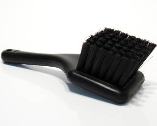 TINTA Utility Scrub Brush - 200mm - Hard - Black