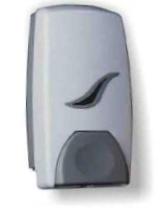 Golden Touch Manual Soap Dispenser - 1,000ml - Grey & White