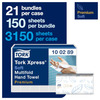 TORK H2 Xpress Folded Towel Dispenser - Black - Mini - Plastic - PTP-100289
