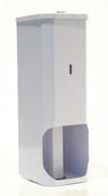 TR3 3 Roll Toilet Roll Holder / Dispenser - Square - White
