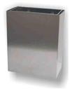 Wall Waste Bin - Stainless Steel - 20L - Square - Small