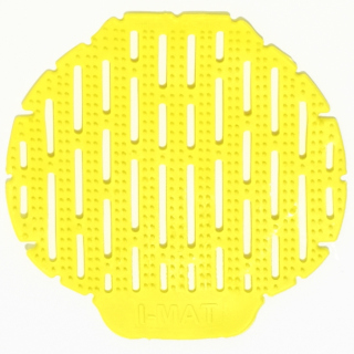 I-MAT Urinal Mats - Lemon/Yellow - Box of 10
