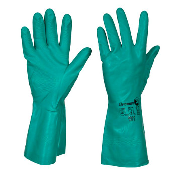 SALVATEX Green Nitrile Gloves - Set of 2 - Size 7 / XS