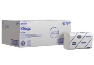 KIMBERLY-CLARK Kleenex Ultra AIRFLEX Folded Paper Towels - 2 Ply - 1,860 Sheets