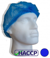 Mop Caps / Hair Nets - Blue - 100 Pieces - Spunlace