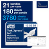 TORK H2 Xpress Folded Towel Dispenser - Black - Plastic - Counter-Top - PTP-120289