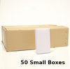 Sanitary Towel Mini Bag Dispenser - White - Plastic - 30/50 Bag Capacity - Rubbermaid Compatible - SBA0151