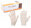 Examination Gloves - Latex - Size 8 / S - Powder-Free - Qty 100 - Non-Sterile