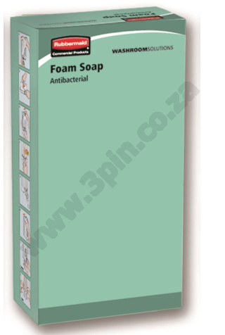 RUBBERMAID Anti-bacterial Hand Soap Refill Sachet - Foam - 800ml