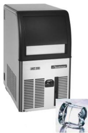 Picture of SCOTSMAN EC56 Self Contained Ice Maker - 31.5kg/24hrs - 20g Gourmet Cube