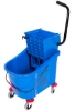 Picture of Plastic Bucket & Wringer - Single - 36L - Blue