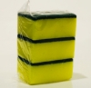 Picture of Sponge Scourers for Dishwashing - Large - 3 Pack