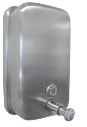 Picture of Stainless Steel Manual Soap Dispenser - 1,250ml - Vertical