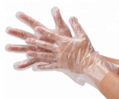 Picture of Disposable Deli Gloves - Pack of 100 - Clear