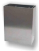 Picture of Wall Waste Bin - Stainless Steel - 20L - Square - Small