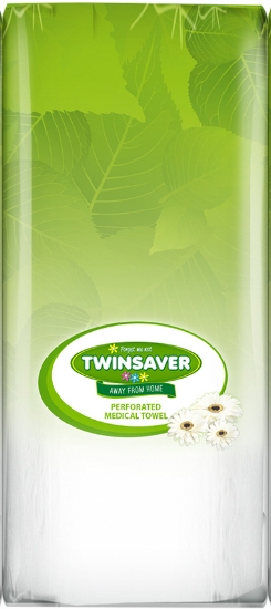 Picture of TWINSAVER Tidy Medical - 2 Ply  - 254mm Wide - 18 Rolls