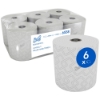 Picture of KIMBERLY-CLARK PBS Scott Control Paper Towel Rolls - 1 Ply - WHITE - 200m - 6 Rolls