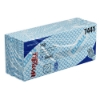 Picture of KIMBERLY-CLARK WypAll X50 Low Lint Cloths/Wipes - Blue - 50 Sheets / 1 Sleeve - 42 x 25cm