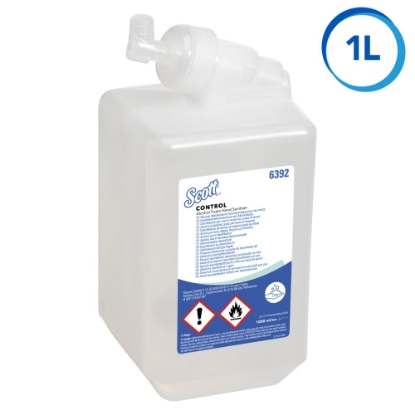 Picture of KIMBERLY-CLARK S1 Scott Alcohol Hand Sanitiser - Foam - 1,000ml - 75%