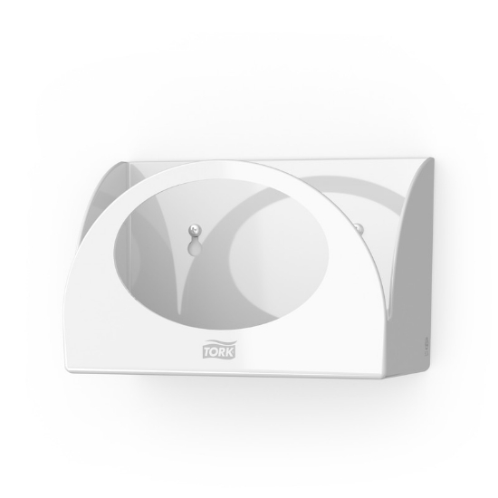 Picture of TORK W8 Small Pack Dispenser- White - Plastic