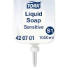 Picture of TORK S1 Extra Mild Liquid Soap Refill - 1,000ml - Unperfumed - 1,000 Doses