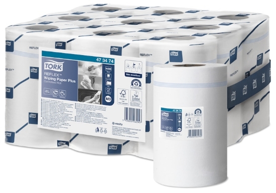 Picture of TORK M3 Centrefeed / Reflex Paper - 2 Ply Adv - 194mm x 67m / 200 sheets - 9 Rolls