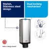 Picture of TORK S4 Foam Soap Dispenser - Manual - Stainless Steel - 1,000ml
