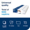 Picture of TORK N4 XpressNap Serviette Refill - 1 Ply Advanced - 9,000 - Virgin / White