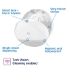 Picture of TORK T8 SmartOne Toilet Roll Dispenser - White - Single Roll - Plastic