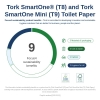 Picture of TORK T9 SmartOne (Mini) Toilet Roll Paper -  12 Rolls - 2 Ply Advanced