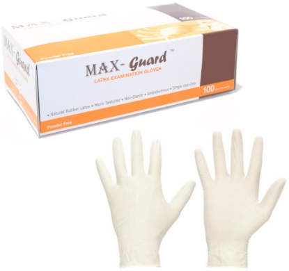 Picture of Examination Gloves - Latex - Size 10 / L - Powdered - Qty 100 - Non-Sterile