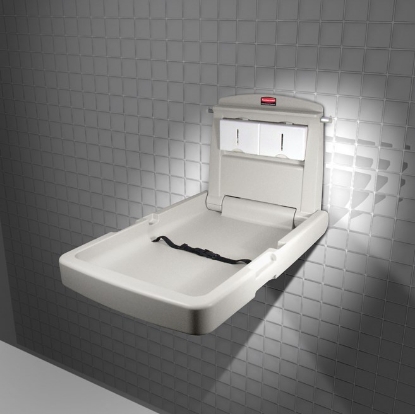 Picture of RUBBERMAID Baby Changing Station/Table - Vertical