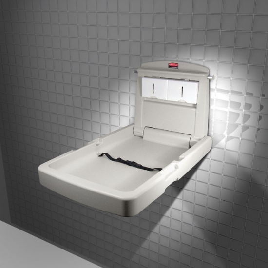 Picture of RUBBERMAID Baby Changing Station/Table - Vertical