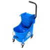 Picture of Plastic Bucket & Wringer with Divider - Blue - Double - 33L - Maxi
