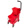 Picture of Plastic Bucket & Wringer with Divider - Red - Double - 33L - Maxi