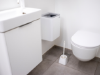 Picture of VIKAN Toilet Brush Set - Medium Duty - Plastic - 36cm - Floor Standing