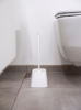 Picture of VIKAN Toilet Brush Set - Medium Duty - Plastic - 36cm - Floor Standing