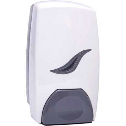 Picture of Golden Touch Manual Soap Dispenser - 1,000ml - Grey & White