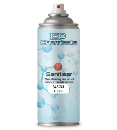 Picture of ISP Air Sanitiser Aerosol Can - 400ml - Alpine Herb