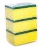 Picture of Sponge Scourers for Dishwashing - Large - 3 Pack