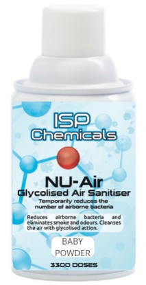 Picture of ISP Nu-Air Aerosol Can - Baby Powder - 250ml - 3,300 Metered Doses