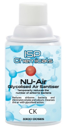 Picture of ISP Nu-Air Aerosol Can - CK - 250ml - 3,300 Metered Doses