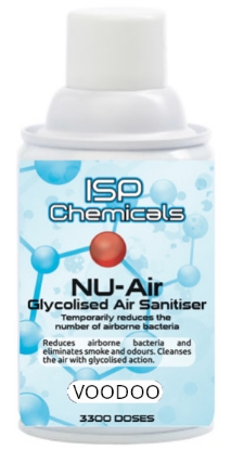 Picture of ISP Nu-Air Aerosol Can - Voodoo - 250ml - 3,300 Metered Doses