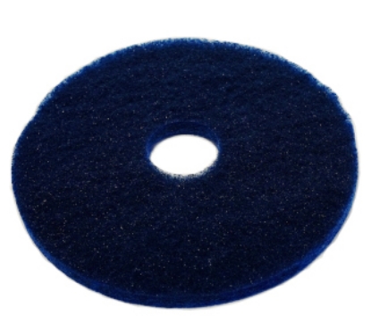 Picture of E-LINE Polisher Machine Pads - 425mm - Blue / Cleaner - 1 Pad
