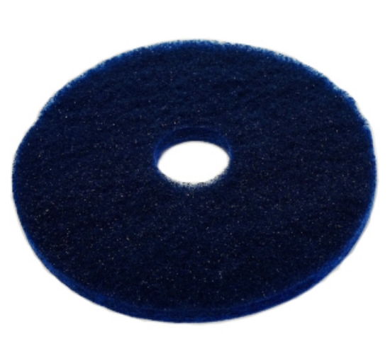 Picture of E-LINE Polisher Machine Pads - 425mm - Blue / Cleaner - 1 Pad