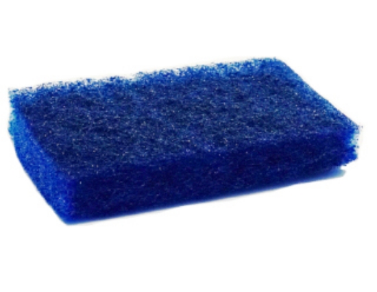 Picture of Thickline Hand Pad Scourer - Std - Blue/Cleaner - 15 x 10cm - 1 Pad