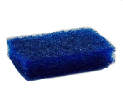 Picture of Thickline Hand Pad Scourer - Mini - Blue/Cleaner - 11 x 7cm - 1 Pad